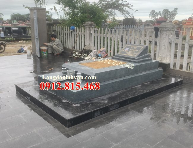 Những mẫu mộ để hài cốt đẹp tại Bạc Liêu - Xây mộ, chụp mộ bằng đá